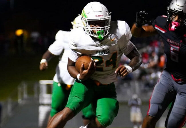 Q&A with Carver running back Elijah Tarver
