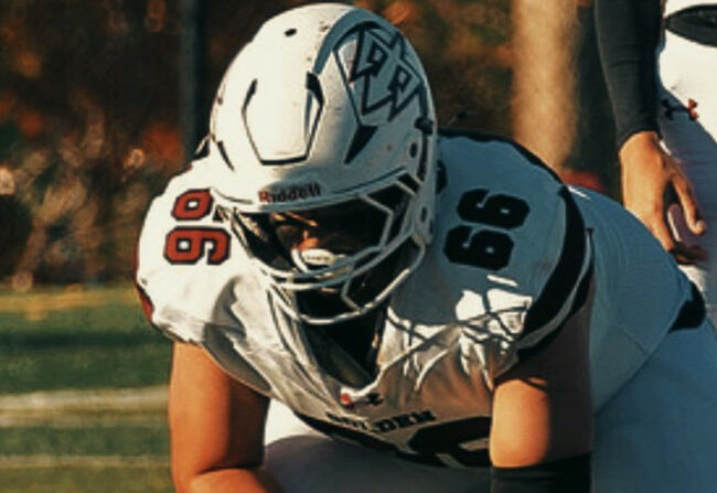 Q&A with Golden offensive lineman Anthony Boucher