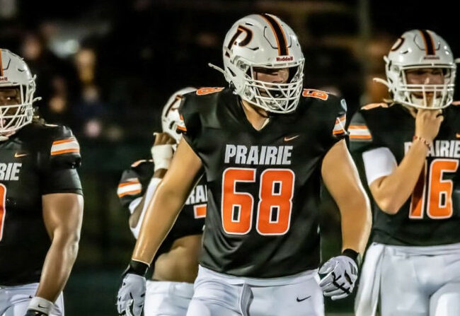 Q&A with Prairie offensive tackle Will Clausen