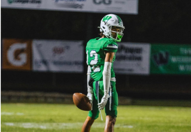 Q&A with Weddington wide receiver Jonathan Manley III