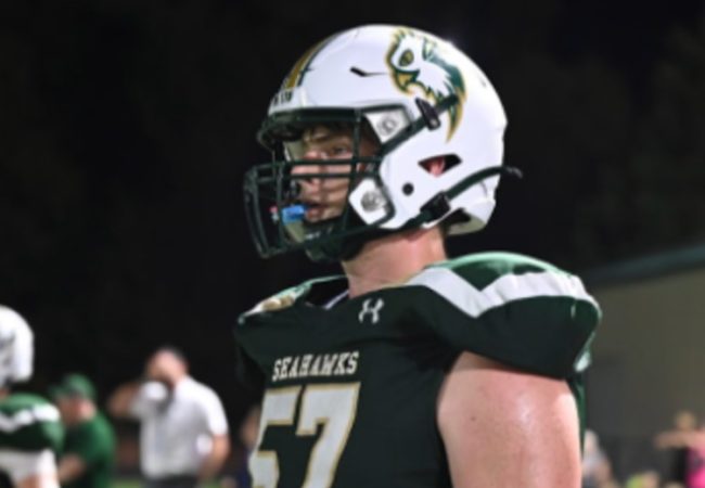 Q&A with Silverdale Baptist Academy offensive tackle Luke Burger