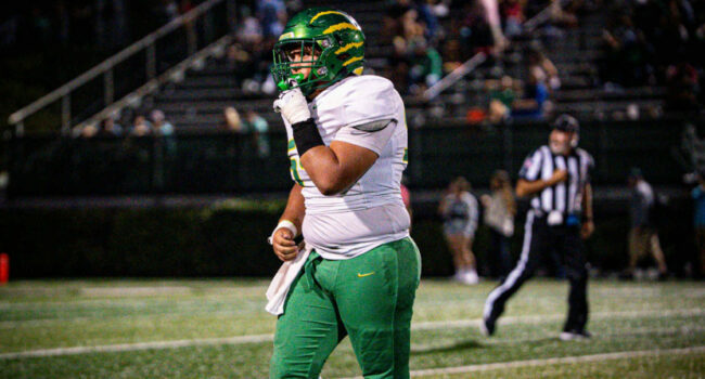 Q&A with Northview Academy offensive lineman Charles Cates